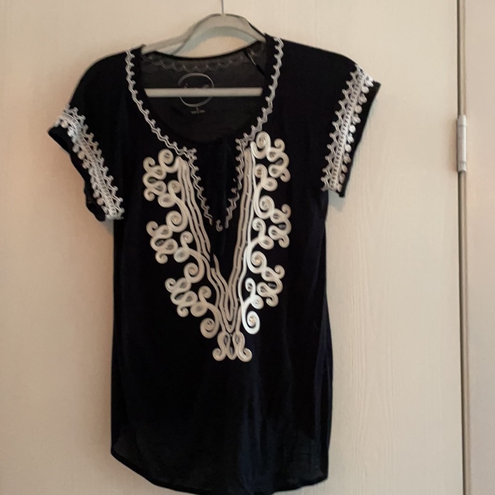 INC women’s top with embroidery detail